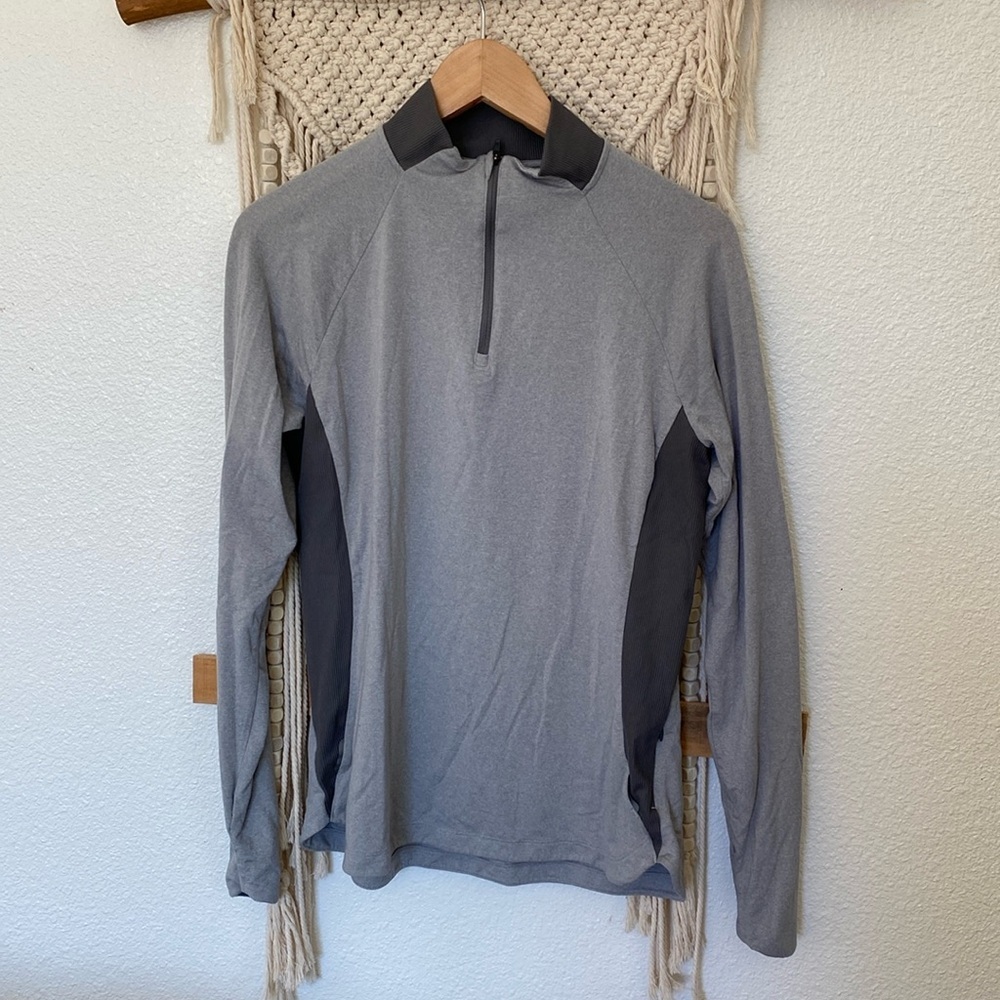 REI Co-op large quarter zip athletic long sleeve